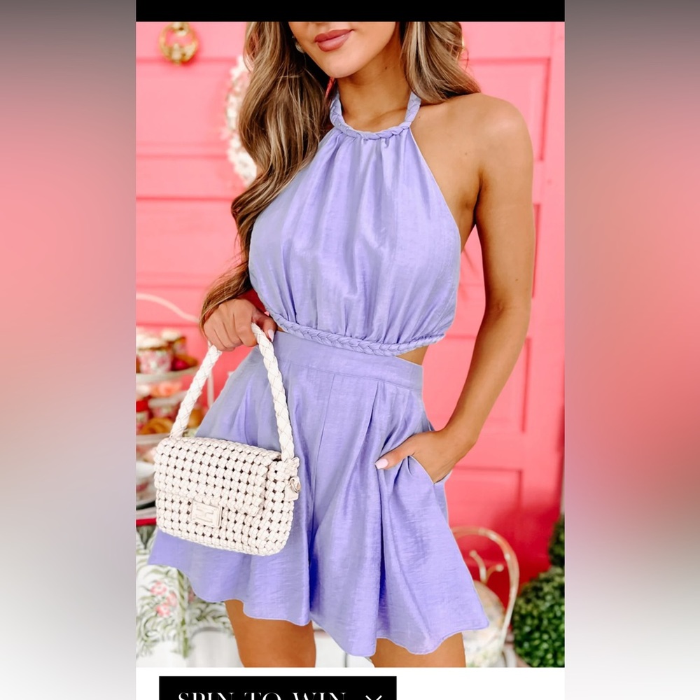 Periwinkle Romper from Nanamacs